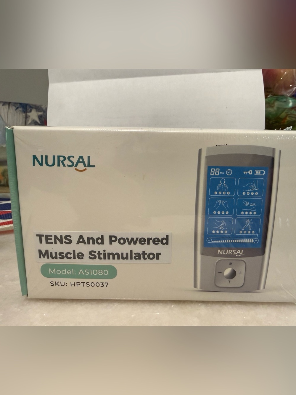 Narsul TENS & Powered Muscle Stimulator - Model AS1080